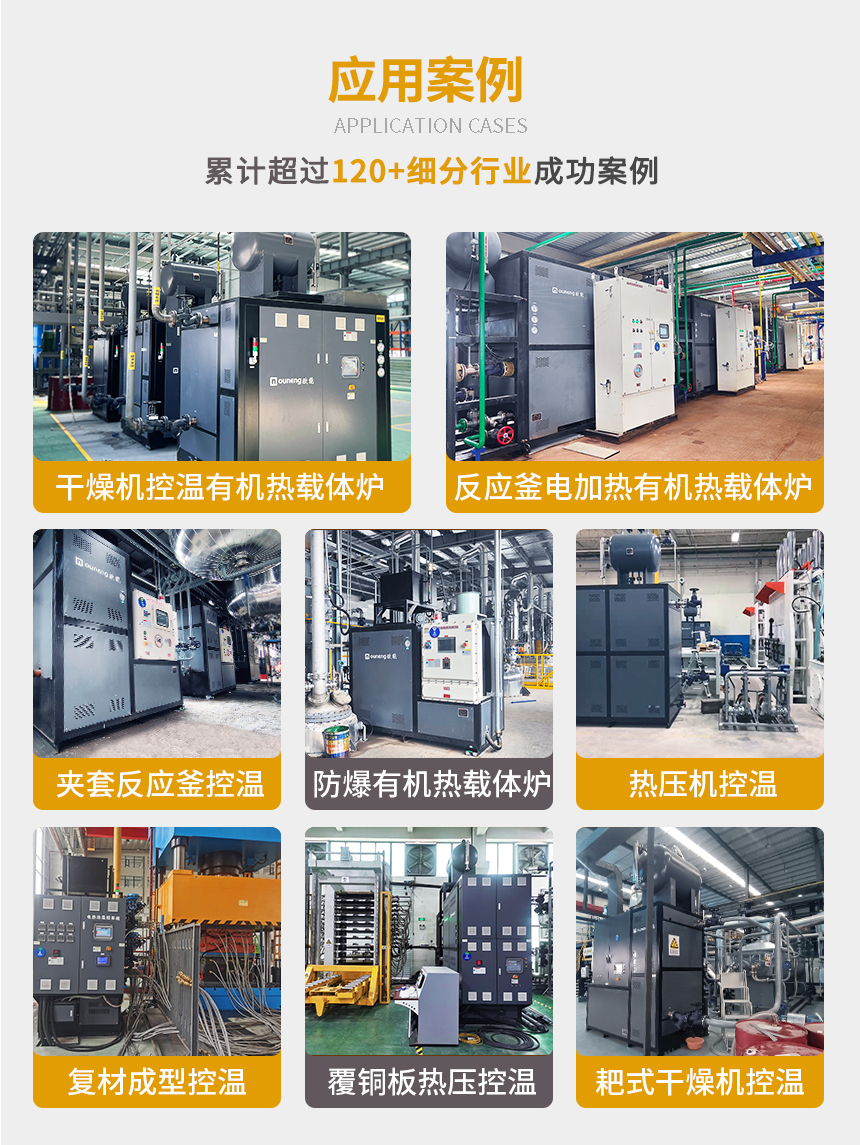 撬裝式有機(jī)熱載體鍋爐案例