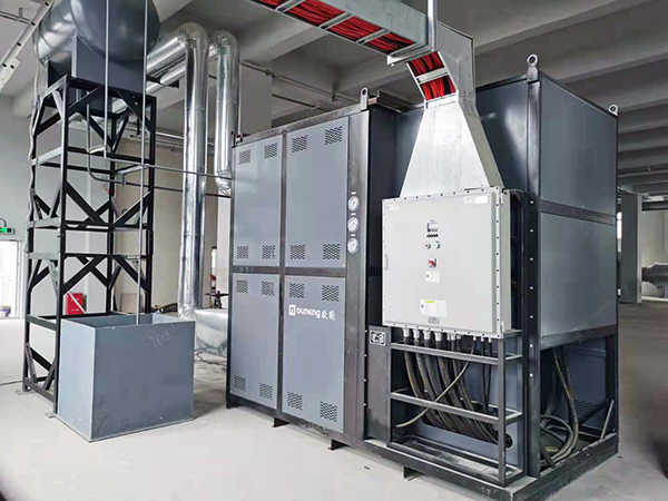 烘箱電導熱油爐控溫，提升面料涂層溫度