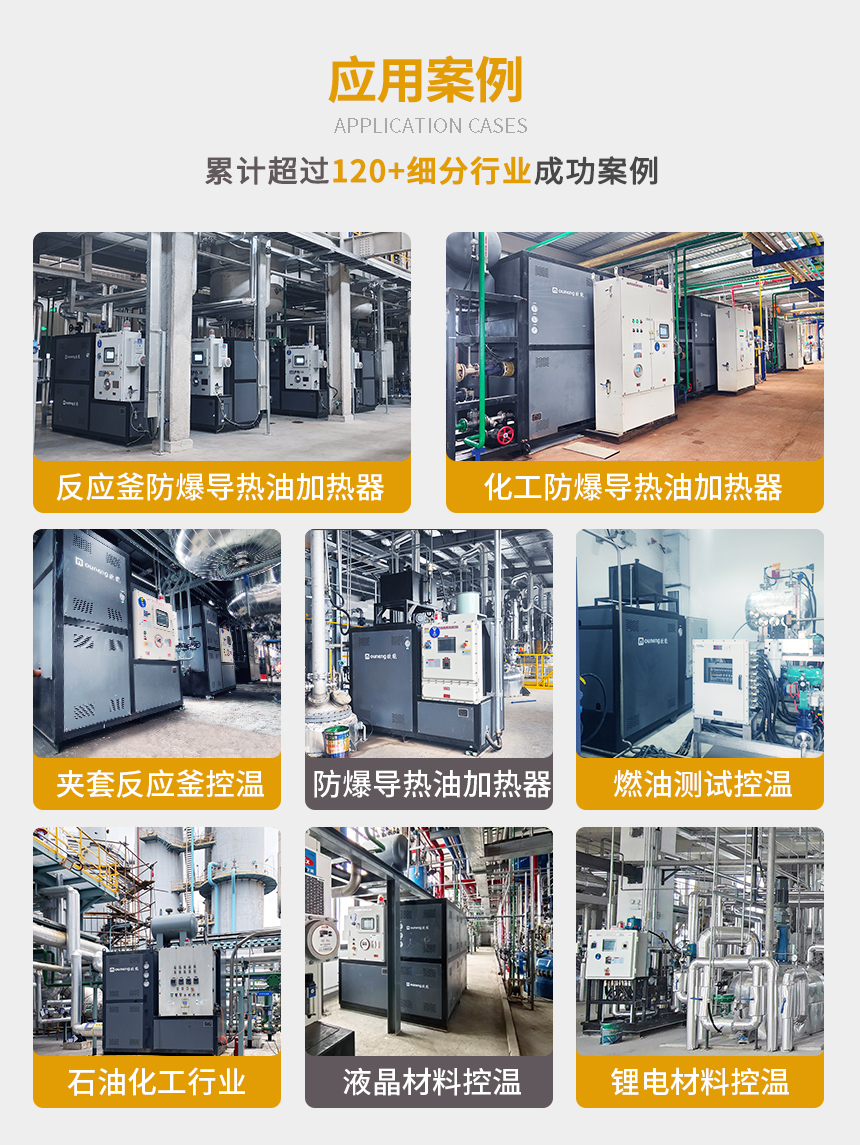 防爆導熱油電加熱器案例